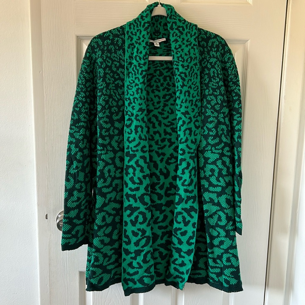 ISAAC MIZRAHI LIVE sweater cardigan size M